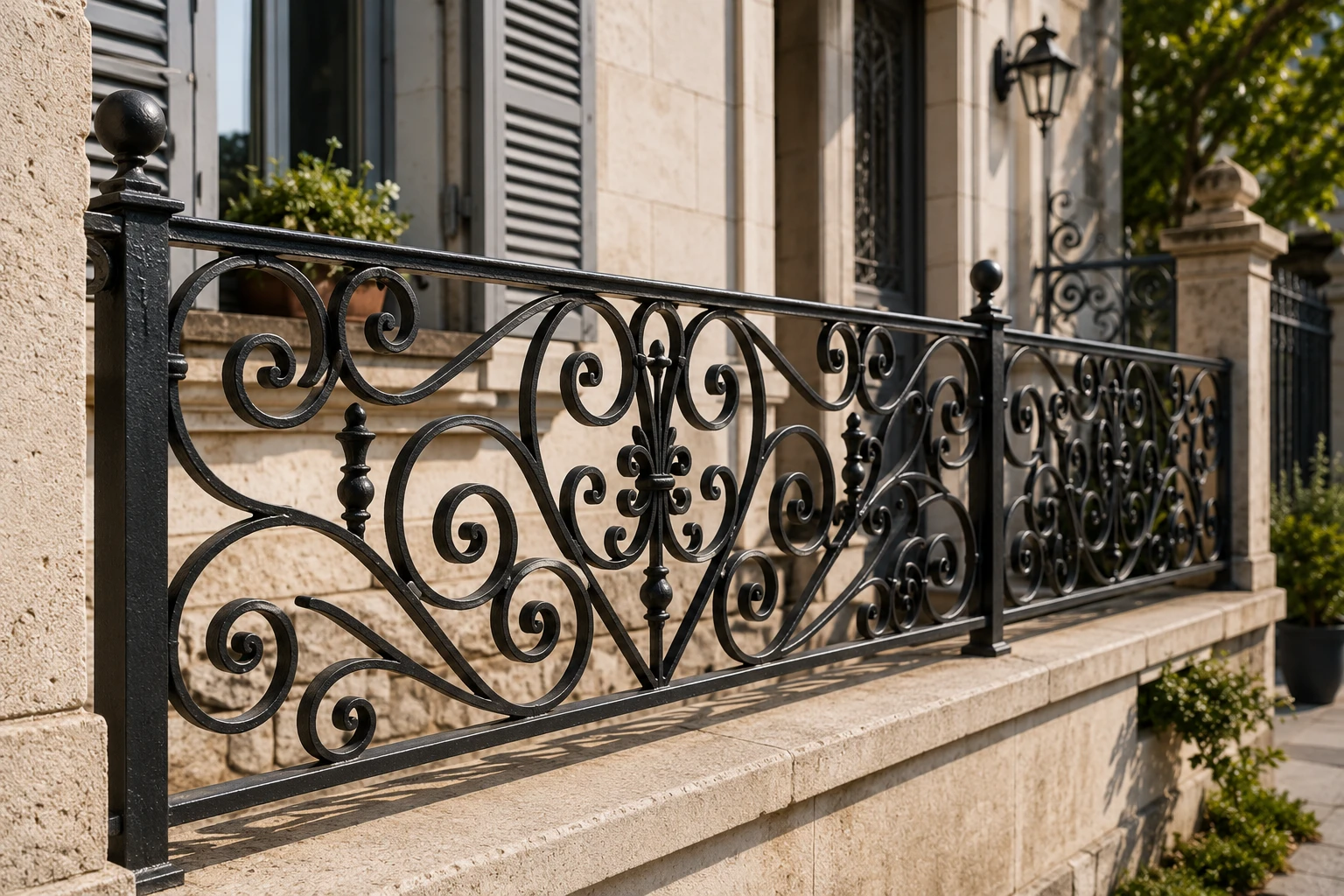 Rénovation et peinture de ferronnerie à Lyon