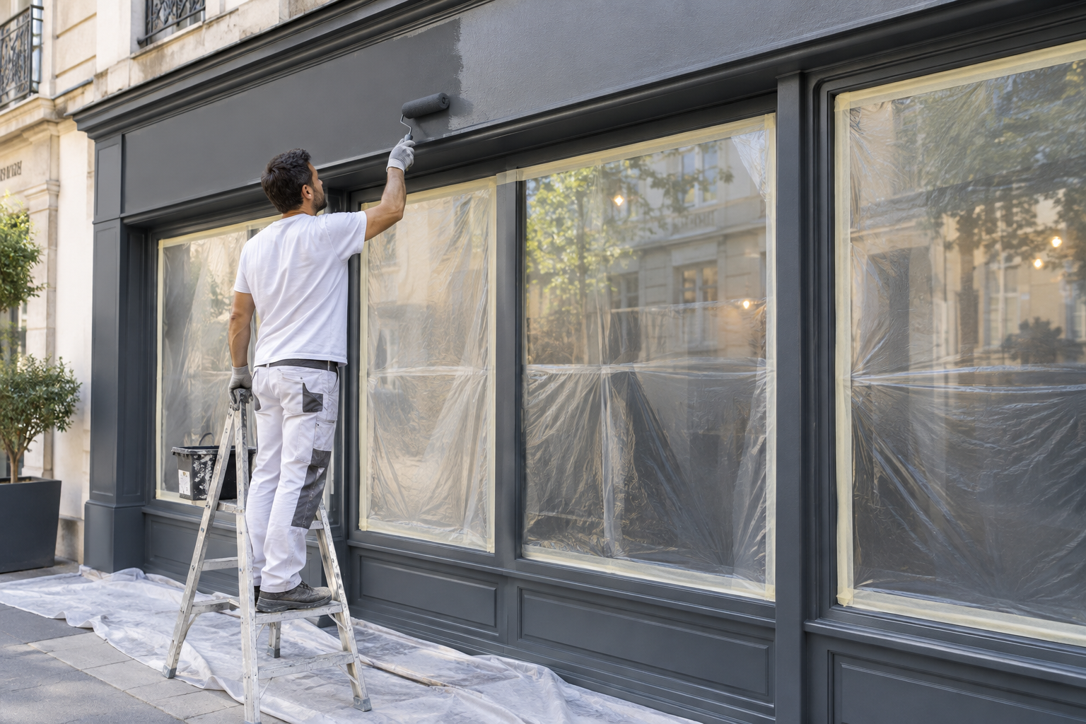 Rénovation de façade à Lyon