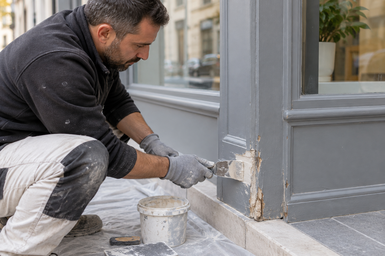 Peinture extérieure à Lyon