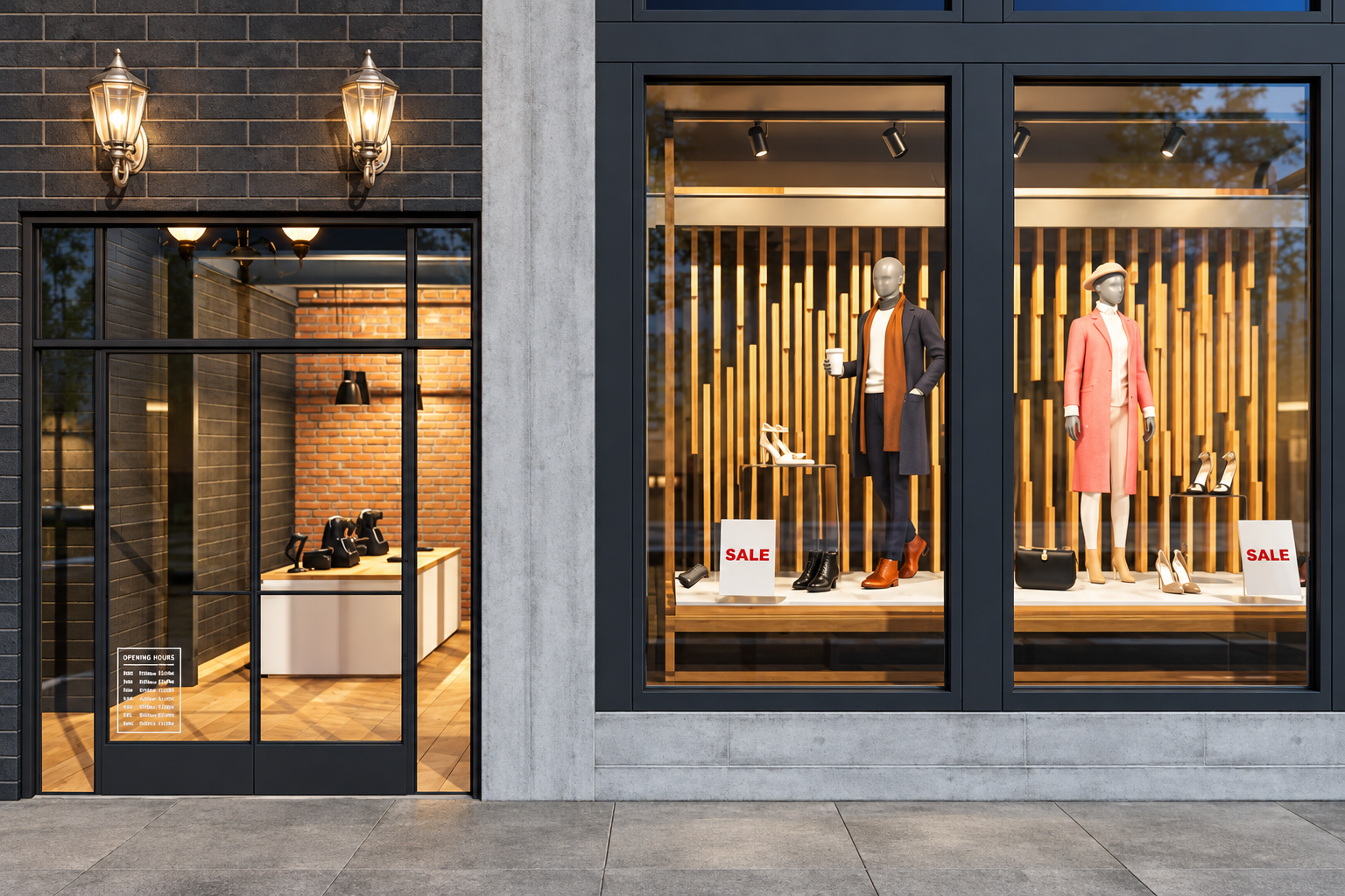 Rénovation d’une devanture de magasin à Lyon