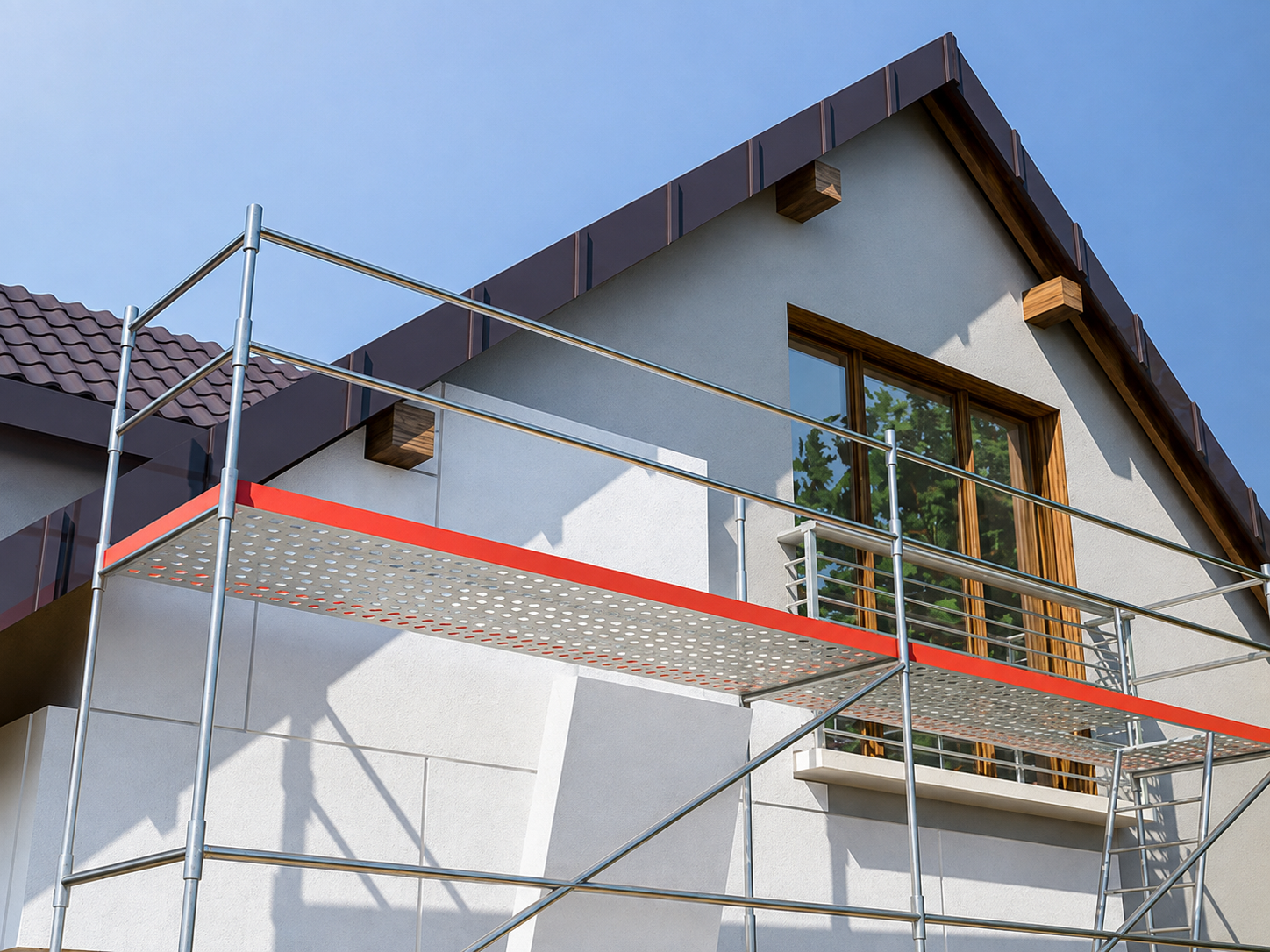 Entretien d’une façade réalisé par DSM Rénovation à Lyon