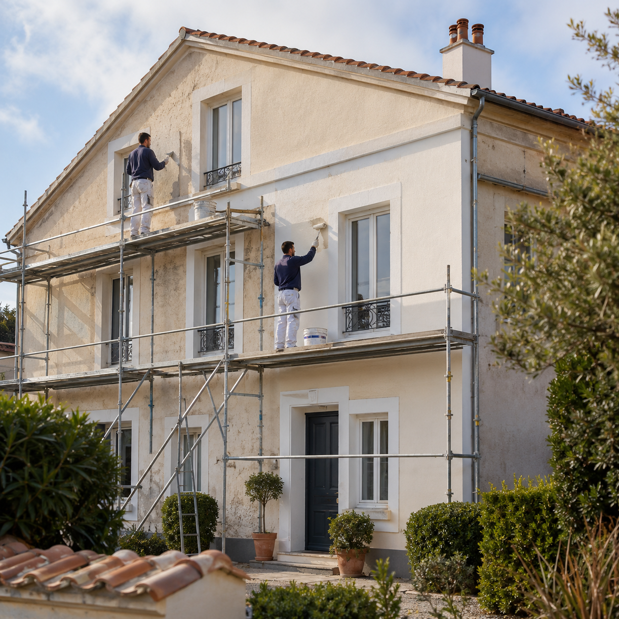 Rénovation de façade à Lyon